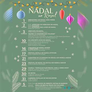 Programa de Navidad – Cabalgata de Reyes en O Rosal