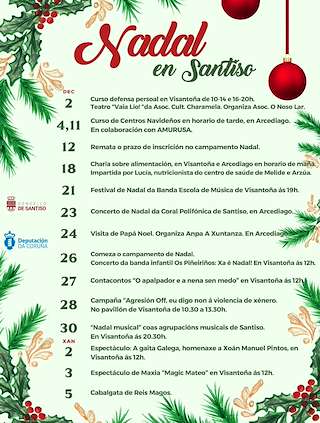 Programa de Navidad – Cabalgata de Reyes en Santiso