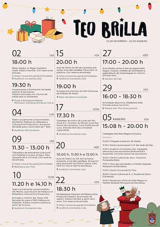 Programa de Nadal - Cabalgata de Reis en Teo