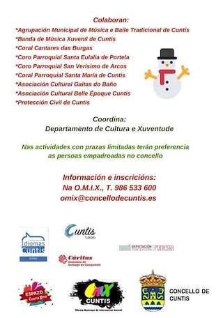 Programa de Navidad – Cabalgata de Reyes en Cuntis