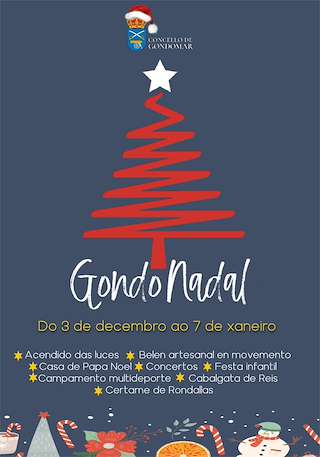 Programa de Nadal - Cabalgata de Reis (2025-2026) en Gondomar