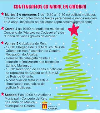 Programa de Nadal en Catoira
