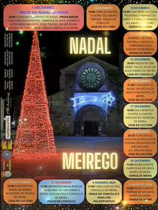 Programa de Navidad – Cabalgata de Reyes en Meira