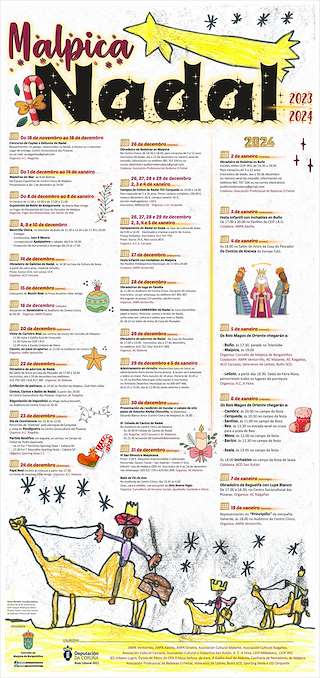 Programa de Nadal - Cabalgata de Reis en Malpica de Bergantiños
