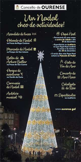 Programa de Nadal en Ourense