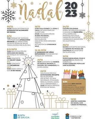 Programa de Nadal - Cabalgata de Reis (2025-2026) en Cambados