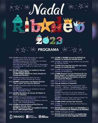 Programa de Nadal - Cabalgata de Reis en Ribadeo