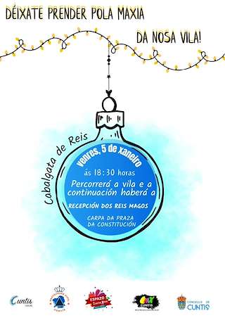 Programa de Navidad – Cabalgata de Reyes en Cuntis