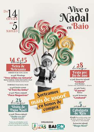 Programa de Navidad – Cabalgata de Reyes (2025-2026) en Zas