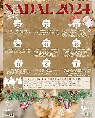 Programa de Navidad – Cabalgata de Reyes (2025-2026) en Ordes