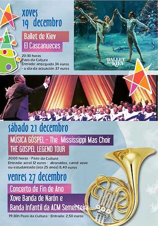 Programa de Navidad - Cabalgata de Reyes (2025-2026) en Narón
