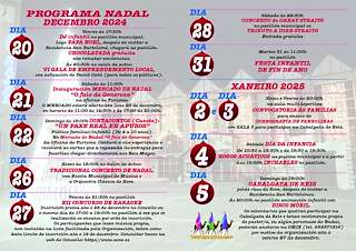 Programa de Navidad – Cabalgata de Reyes en Xove