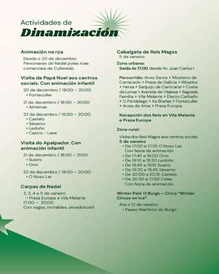 Programa de Navidad – Cabalgata de Reyes (2025-2026) en Culleredo