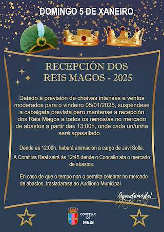 Programa de Navidad – Cabalgata de Reyes (2025-2026) en Meis