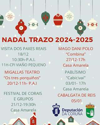 Programa de Navidad - Cabalgata de Reyes en Trazo