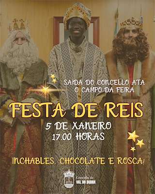 Programa de Navidad – Cabalgata de Reyes en Val do Dubra