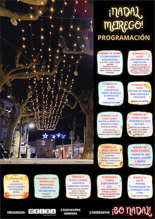 Programa de Navidad – Cabalgata de Reyes en Meira