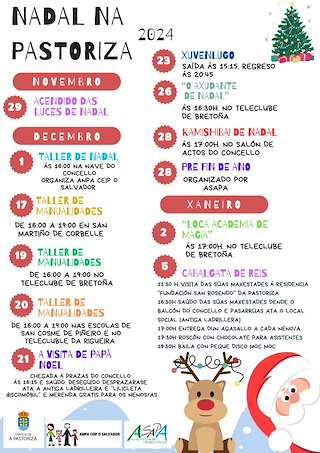 Programa de Navidad – Cabalgata de Reyes en Pastoriza