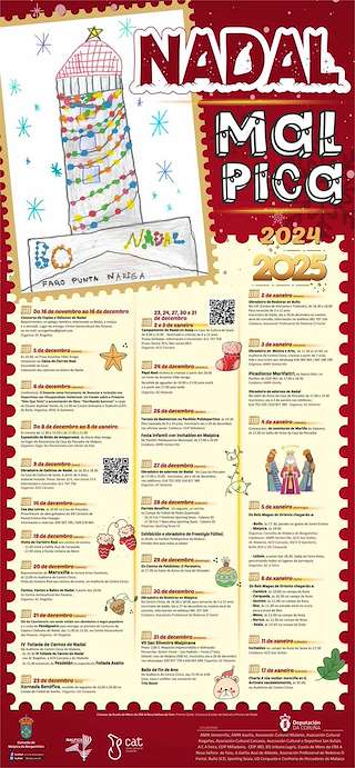 Programa de Navidad – Cabalgata de Reyes (2025-2026) en Malpica de Bergantiños