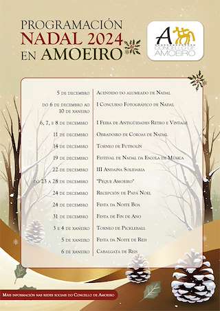 Programa de Navidad – Cabalgata de Reyes en Amoeiro