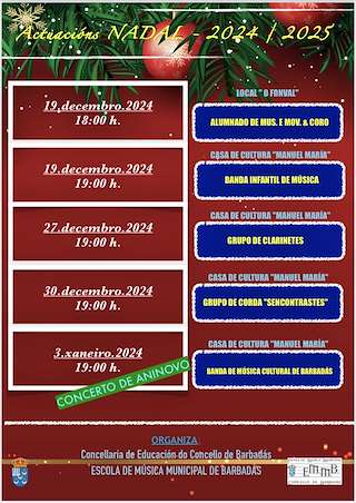 Programa de Navidad – Cabalgata de Reyes en Barbadás