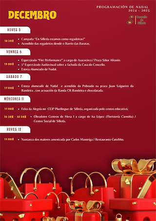 Programa de Nadal - Cabalgata de Reis (2025-2026) en Silleda