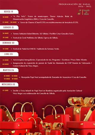 Programa de Nadal - Cabalgata de Reis (2025-2026) en Silleda