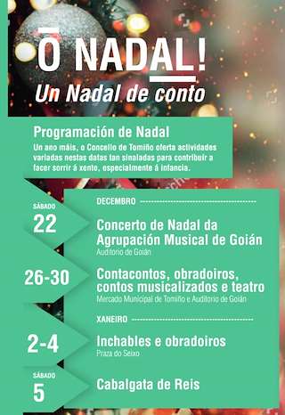 Programa de Navidad – Cabalgata de Reyes (2025-2026) en Tomiño
