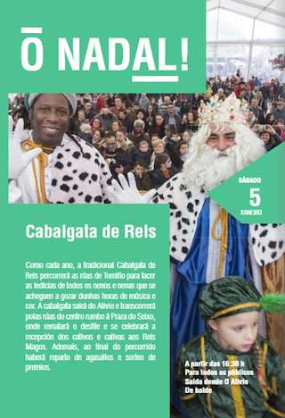 Programa de Navidad – Cabalgata de Reyes (2025-2026) en Tomiño