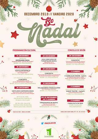 Programa de Navidad – Cabalgata de Reyes en Brión