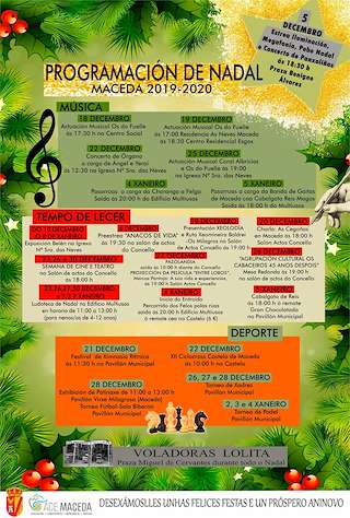 Programa de Nadal - Cabalgata de Reis en Maceda