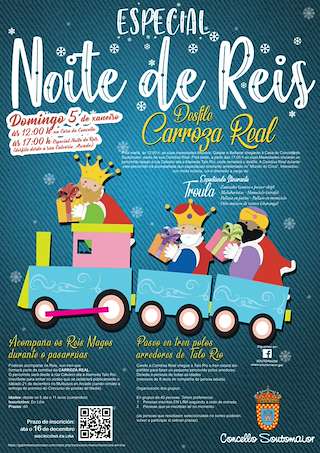 Programa de Navidad – Cabalgata de Reyes en Soutomaior
