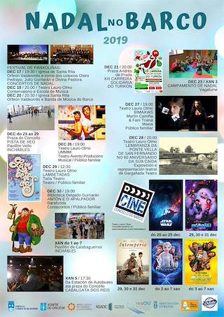 Programa de Nadal - Cabalgata de Reis (2025-2026) en O Barco de Valdeorras