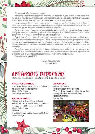 Programa de Nadal - Cabalgata de Reis (2025-2026) en Miño