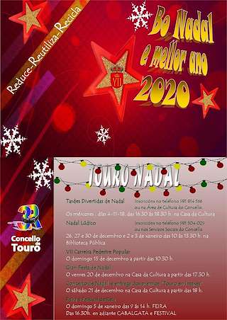 Programa de Navidad – Cabalgata de Reyes (2025-2026) en Touro