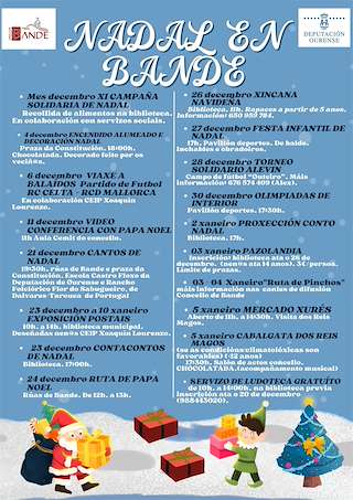 Programa de Navidad – Cabalgata de Reyes (2025-2026) en Bande