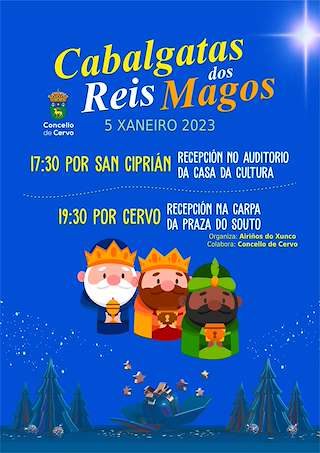 Programa de Nadal - Cabalgata de Reis en Cervo