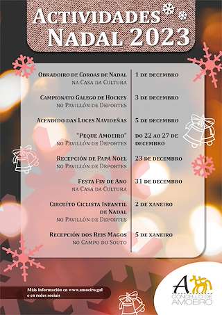 Programa de Navidad – Cabalgata de Reyes en Amoeiro