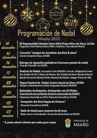 Programa de Nadal - Recepción dos Reis Magos en Meaño