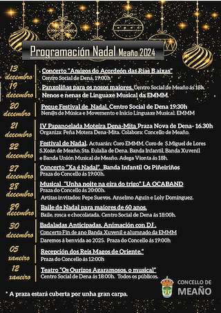Programa de Navidad – Recepción de Reyes en Meaño