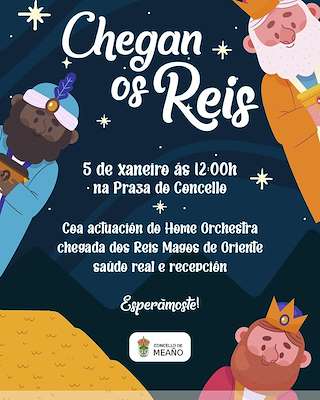 Programa de Navidad – Recepción de Reyes en Meaño