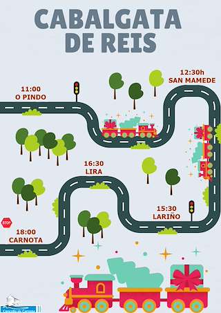 Programa de Nadal - Visita dos Reis en Carnota