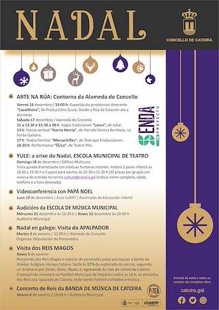 Programa de Nadal en Catoira