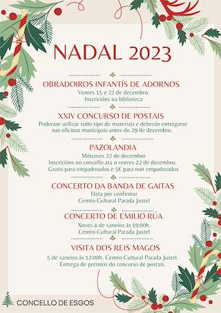 Programa de Nadal - Visita dos Reis (2025-2026) en Esgos