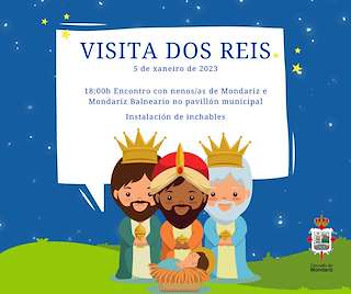 Programa de Navidad – Visita de los Reyes en Mondariz