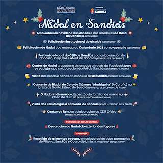 Programa de Nadal - Visita dos Reis en Sandiás