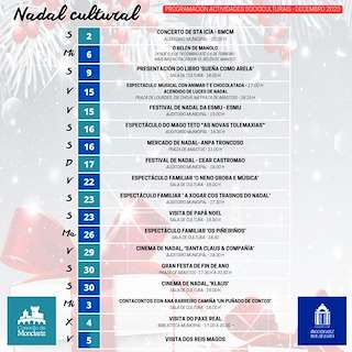 Programa de Navidad – Visita de los Reyes en Mondariz