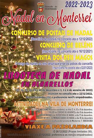 Programa de Nadal - Visita dos Reis Magos en Monterrei