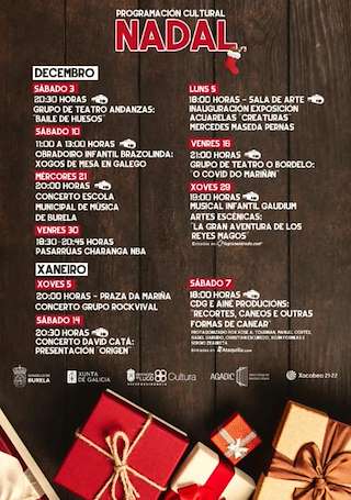 Programa de Navidad - Cabalgata de Reyes en Burela