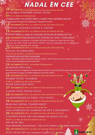 Programa de Nadal - Cabalgata de Reis en Cee